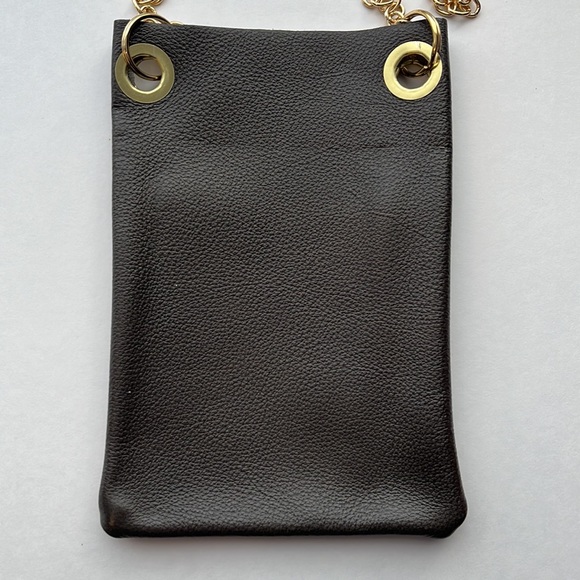 NEW Leather cell phone crossbody/pouch - Picture 3 of 9